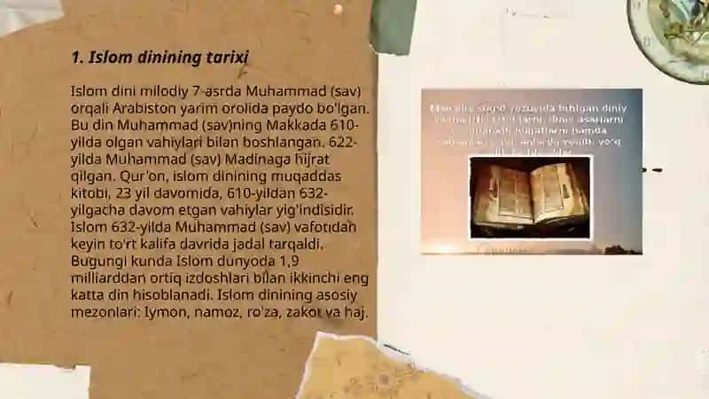 Islom dinining tarqalishi va uning talim tarbiyaga tasiri 3