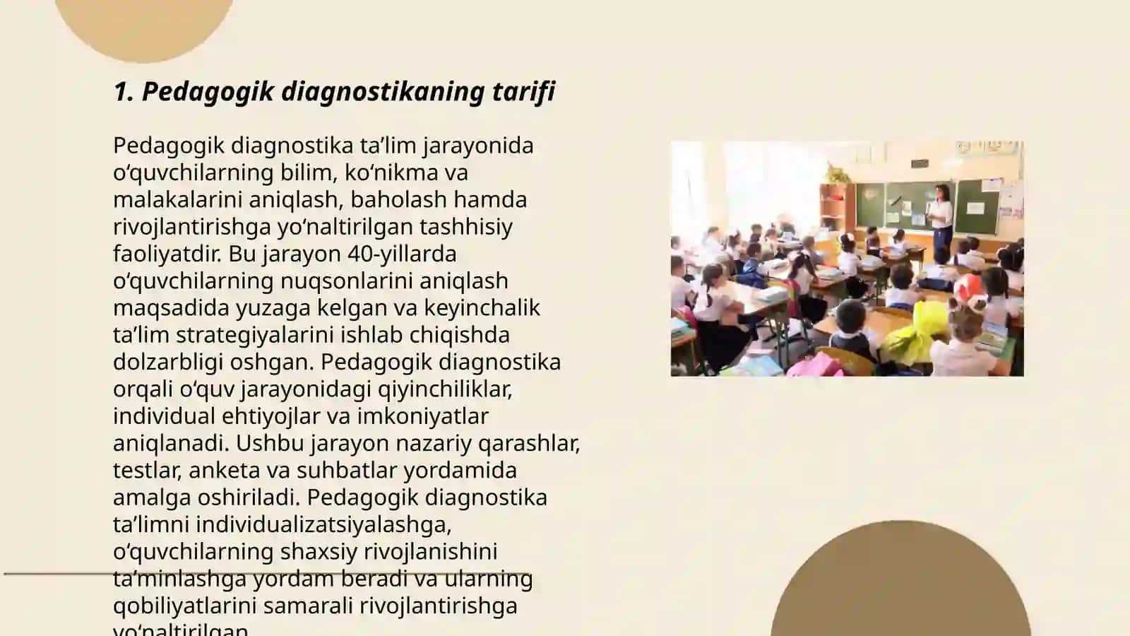 Pedagogik diagnostika tushunchasining mohiyati 3