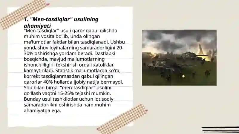 Konfliktlarni bartaraf etishda "men-tasdiqlar" usuli 3