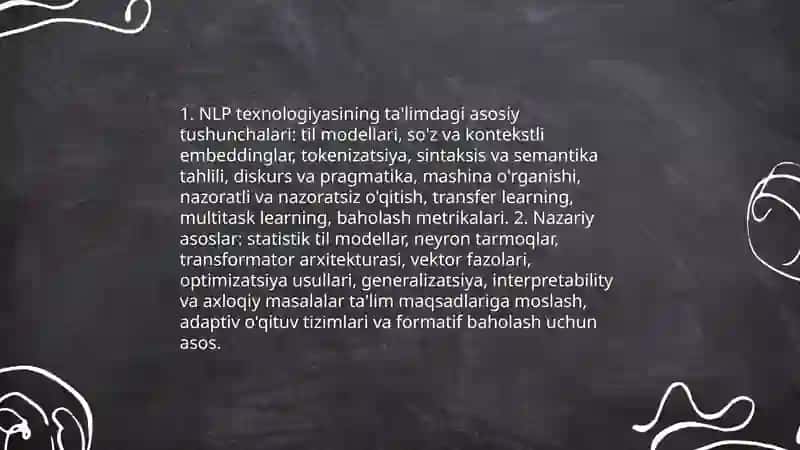 NLP texnologiyasining ta‘limdagi o‘rni 3