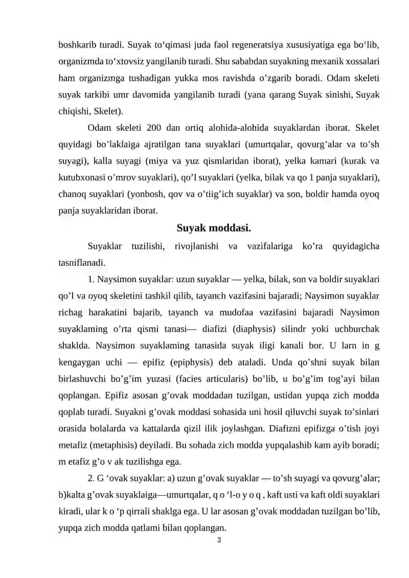 Suyak to’qimasining mexanik xossalari 3