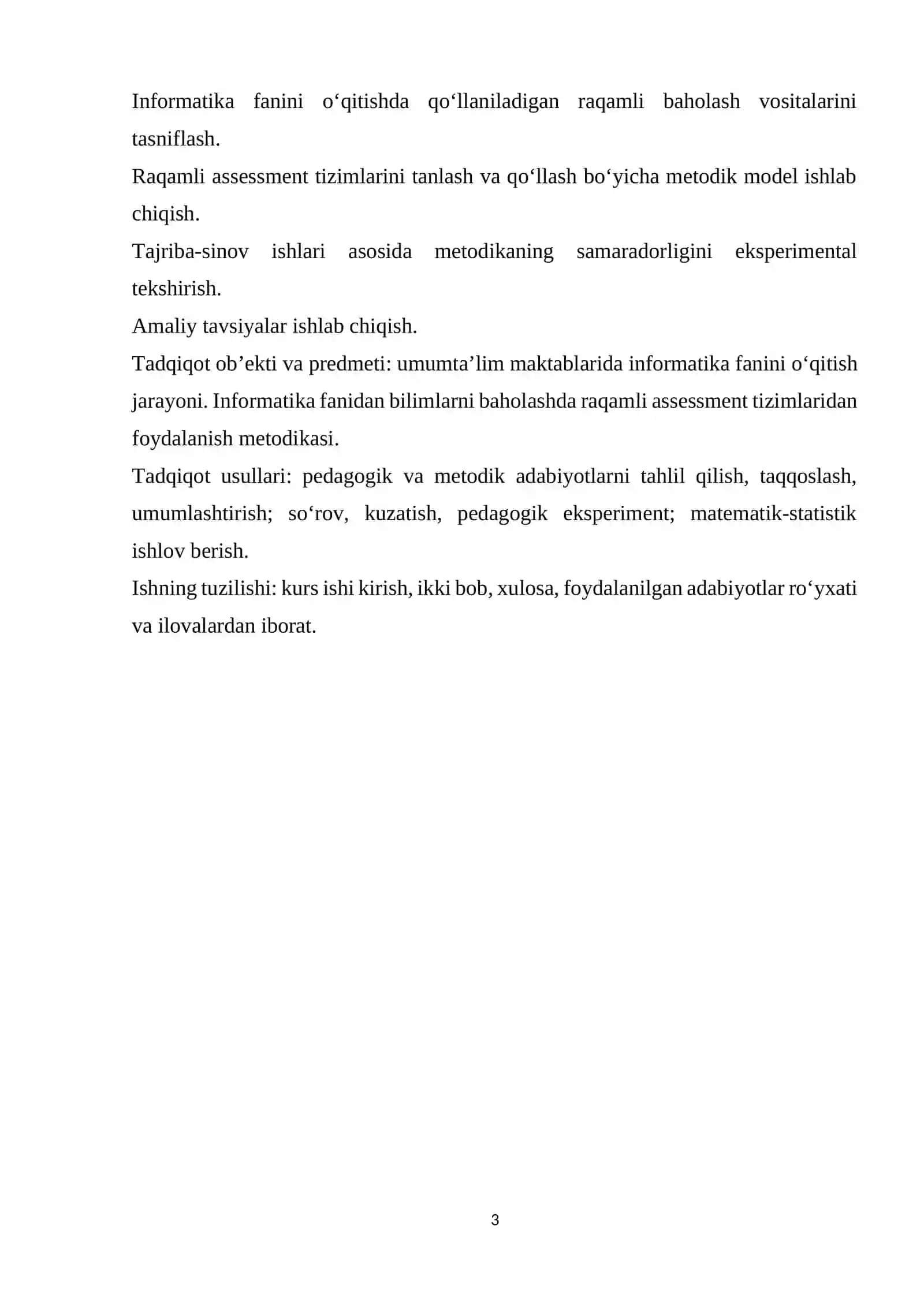 Informatika fanidan bilimlarni baholashda raqamli assessment tizimlaridan foydalanish metodikasi. 3