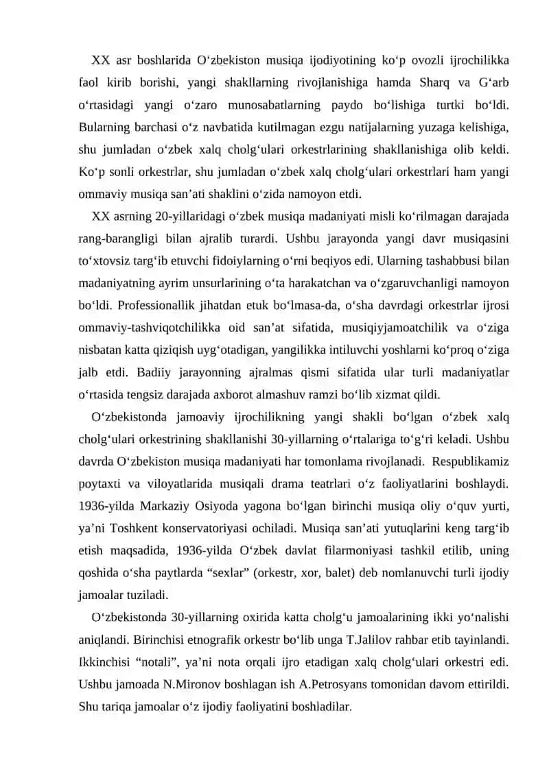 O‘zbek xalq cholg‘ulari orkestri 3
