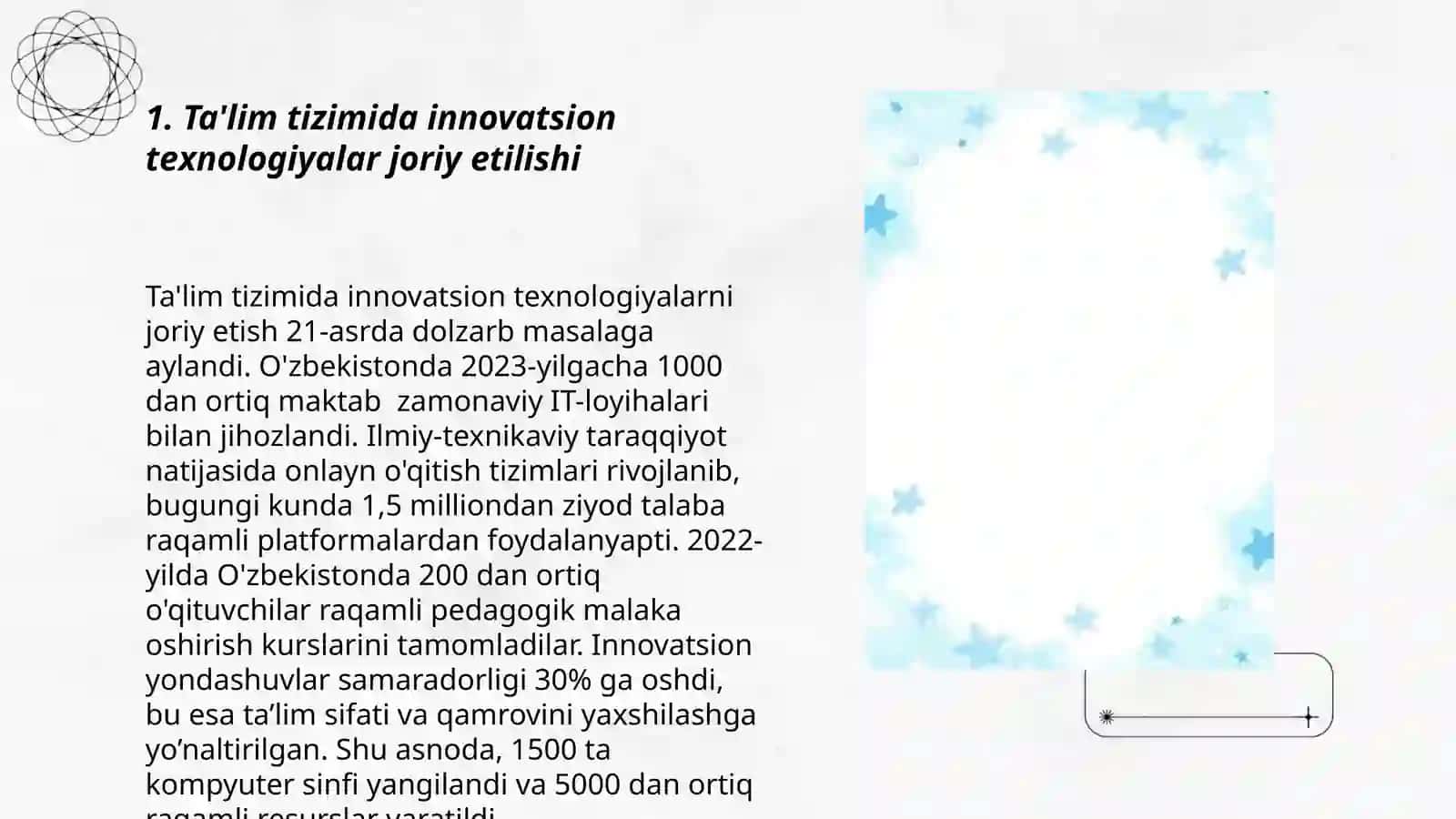 Ta'lim-tarbiya islohotlari 3