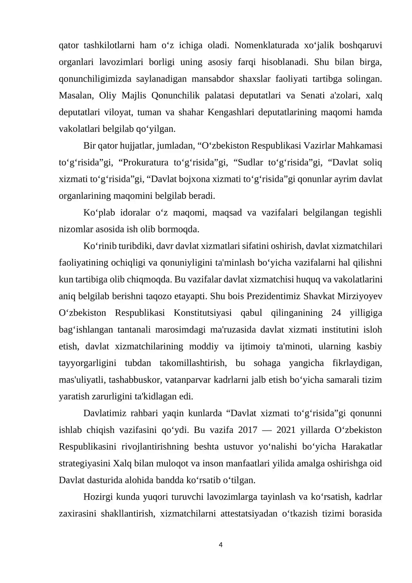 Mustaqillik yillarida davlat boshqaruvi tizimida amalga oshirilgan islohotlar 3