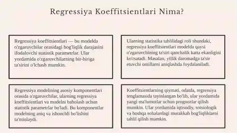Reversiya koeffitsientlari 3