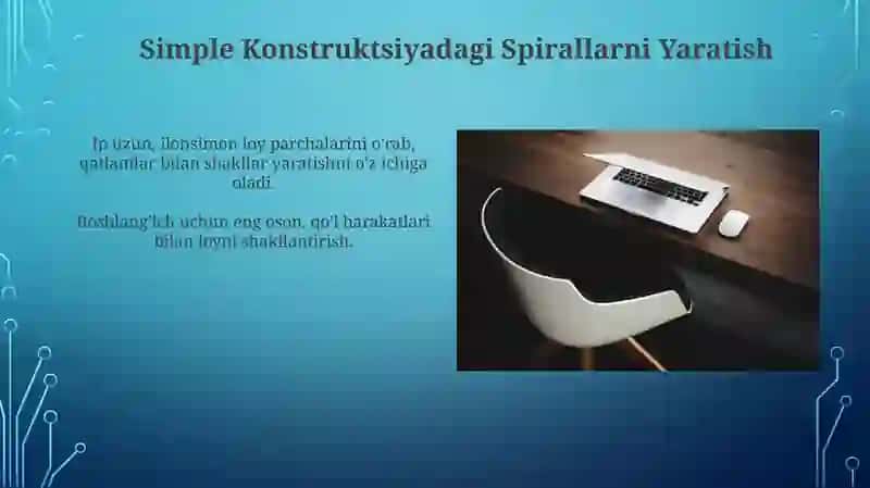Simplе Konstruktsiyadagi Spirallarni Yaratish 3