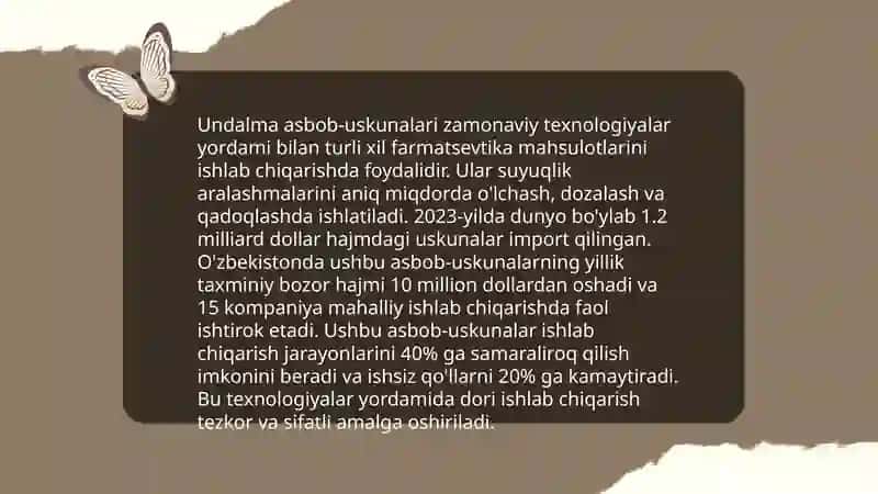 Undalma asbob-uskunalari 3