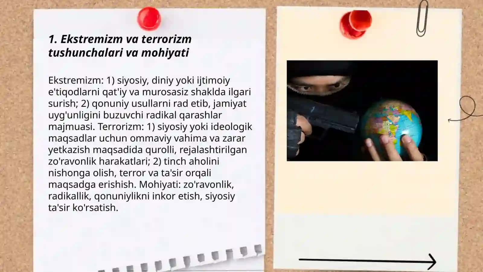 Ekstremizm va terrorizmning mohiyati va uning jamiyat barqarorligiga tahdidi 3
