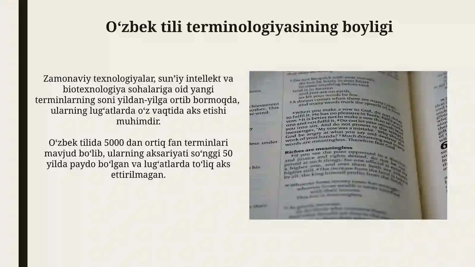 Oʻzbek tilining izohli lugʻatida soha terminlarining berilishi 3