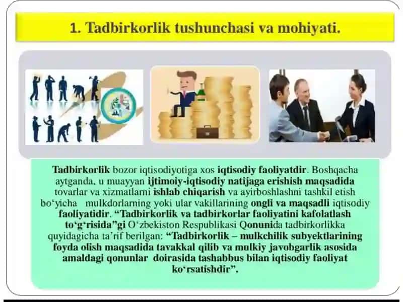 Tadbirkorlik faoliyati bilan shugʻullanuvchi  jismoniy shaxslarni soliqqa tortish 3
