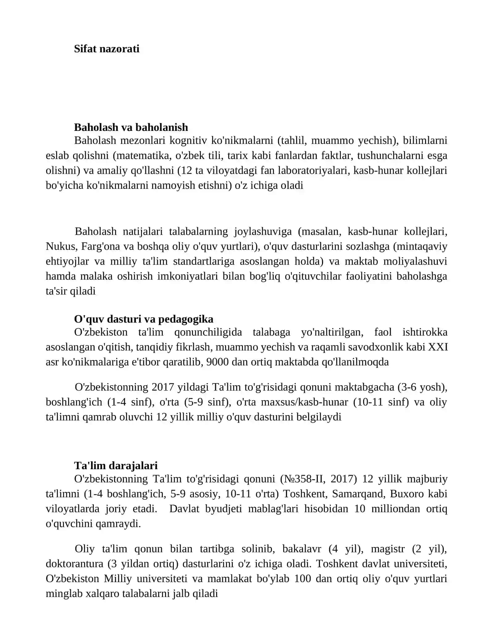 Ta'lim to'g'risidagi qonuni 3