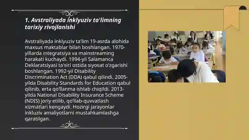 Avstraliya inklyuziv ta’limning holati 3