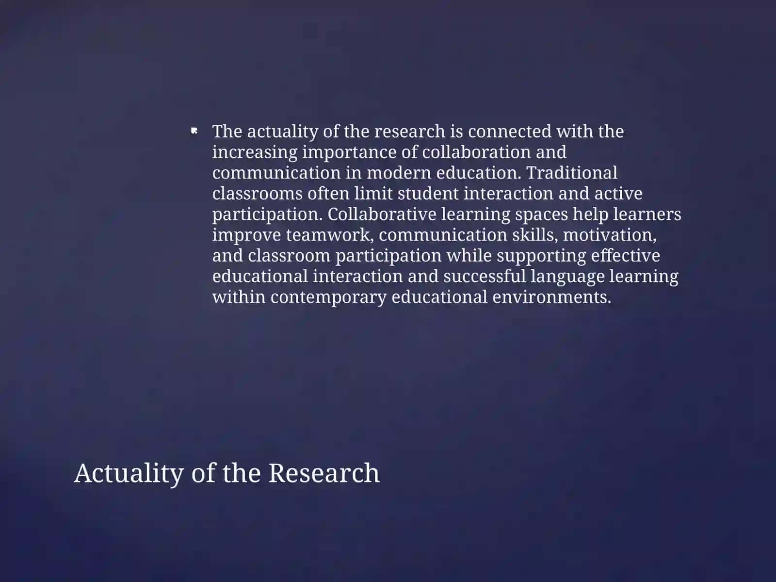 Designing Spaces for Collaborative Learning 3