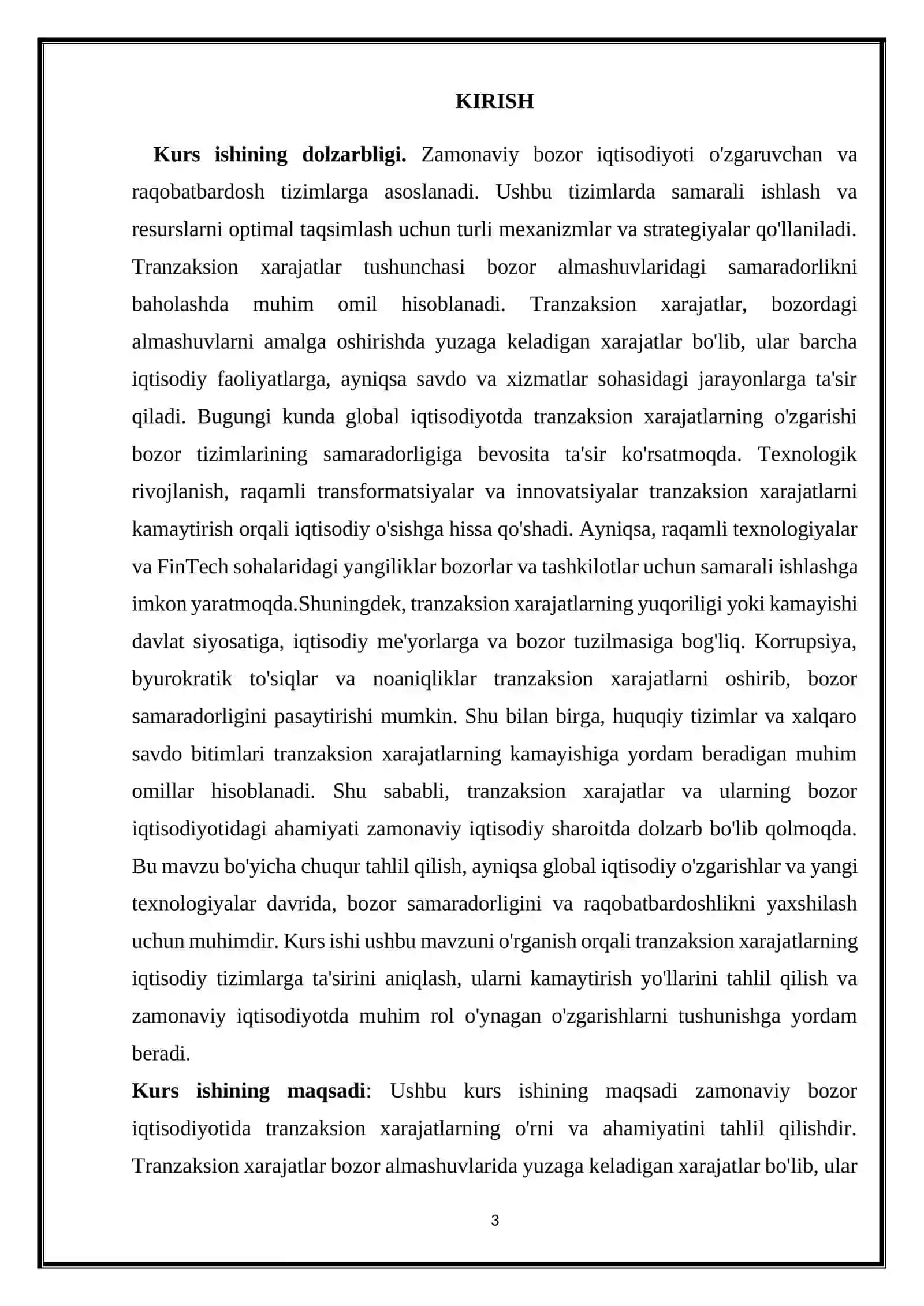 ZAMONAVIY BOZOR IQTISODIYOTIDA TRANZAKSION XARAJATLAR 3