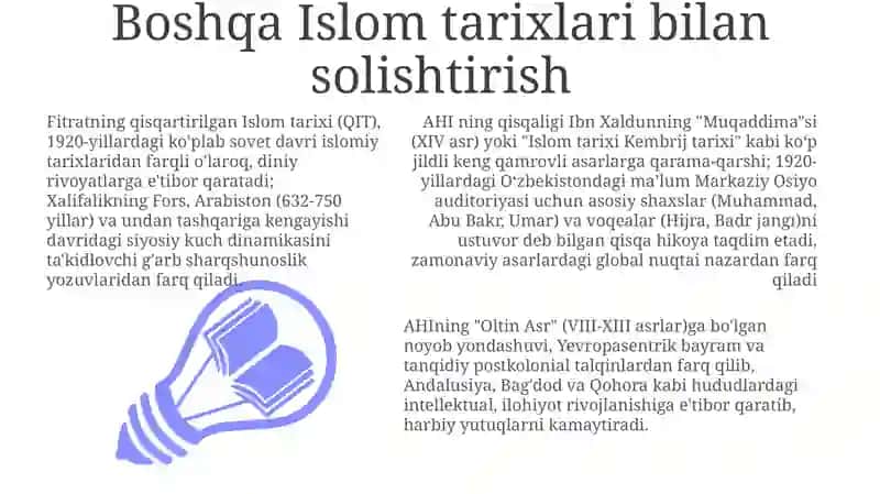 Abdurauf Fitratning Muxtasar Islom Tarixi Risolasi 3