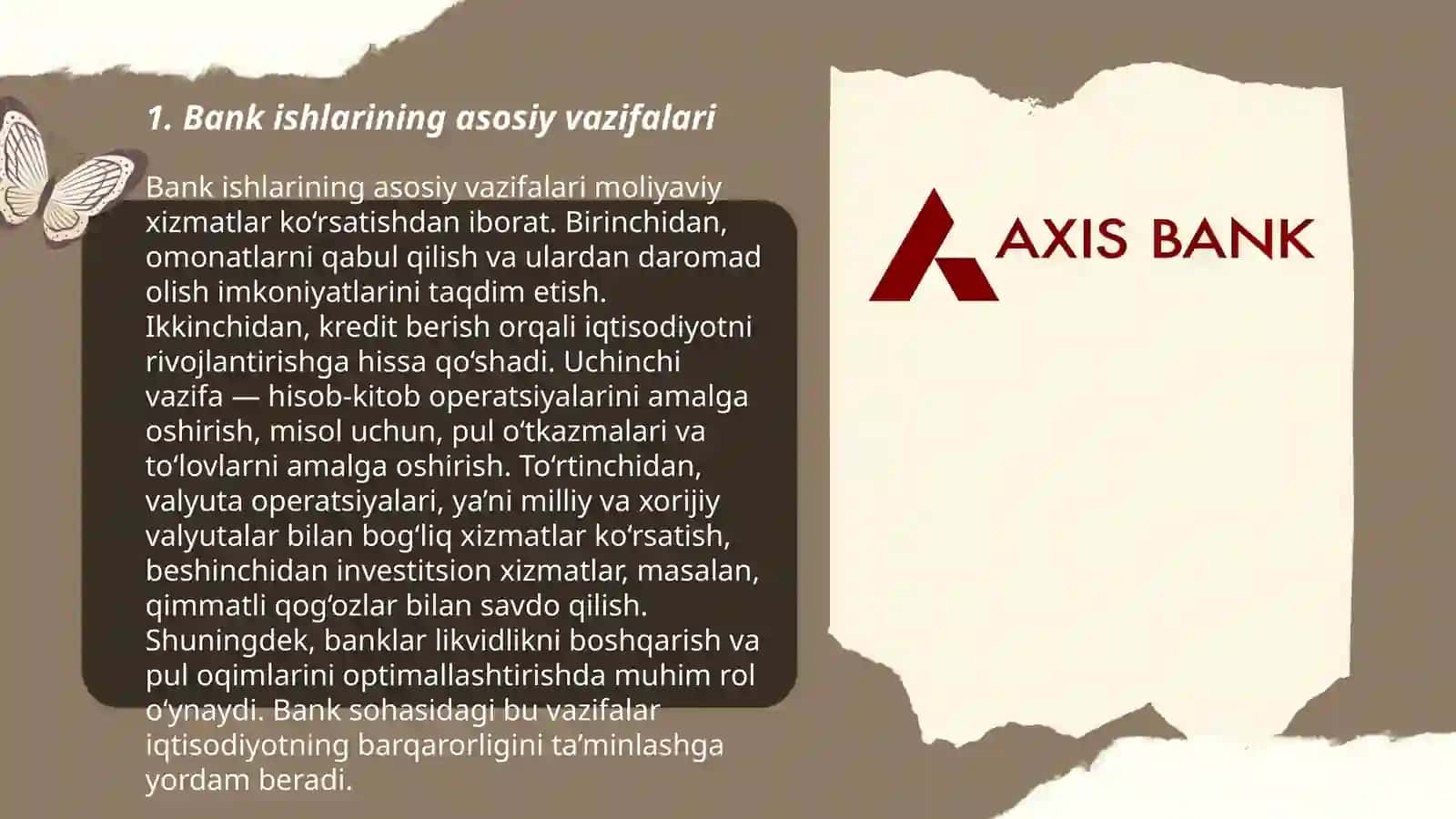 Bank ishlarining asosiy vazifalari 3