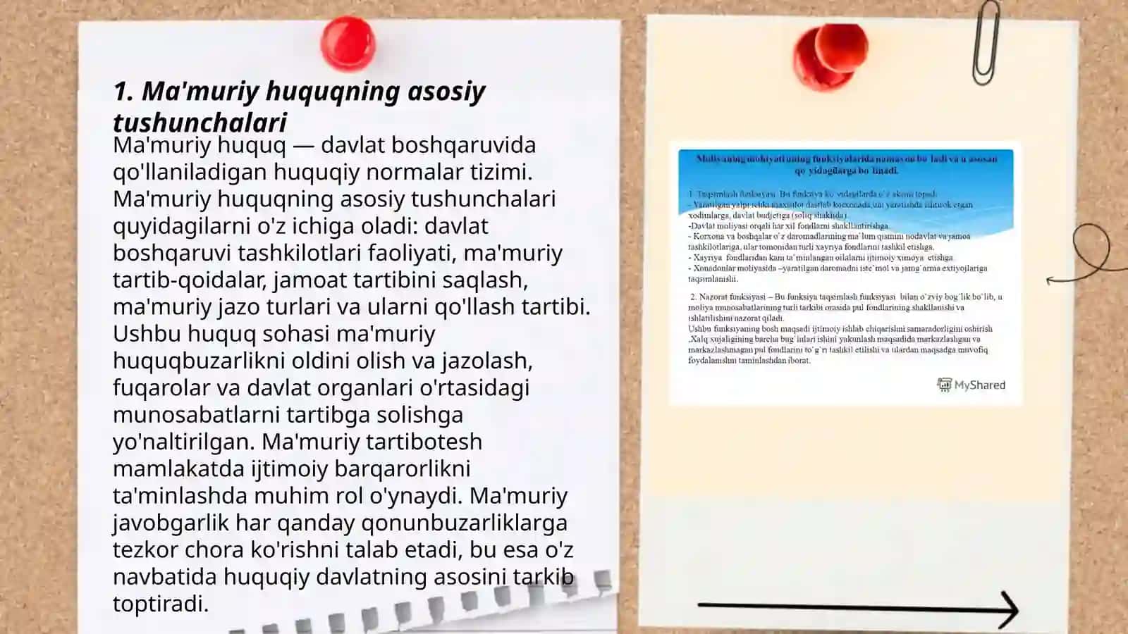 Ma'muriy huquqning maxsus bilimlari Mohiyati va ahamiyati 3