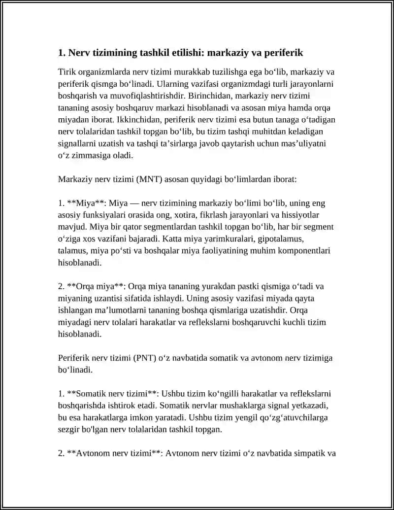 ORGANIZMNING NERV, IMUN, ENDOKRIN BOSHQARILUVI 3