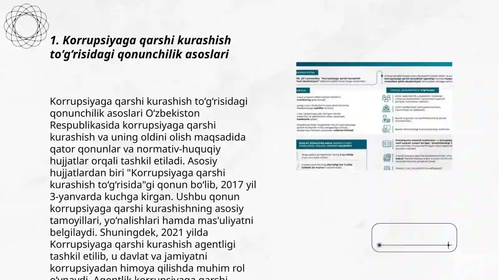 Korrupsiyaga qarshi kurashish to‘g‘risidagi qonunchilik 3