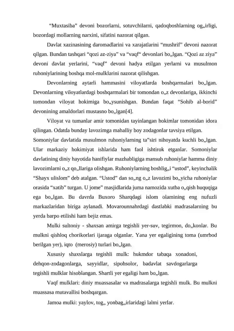 Somoniylar va Qoraxoniylar Davrida Tarix Fani 3