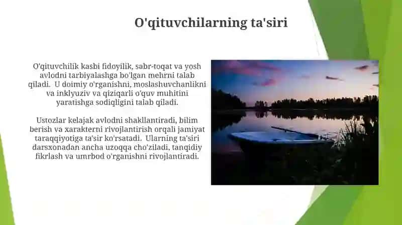 Pedagog kasbining mohiyati 3