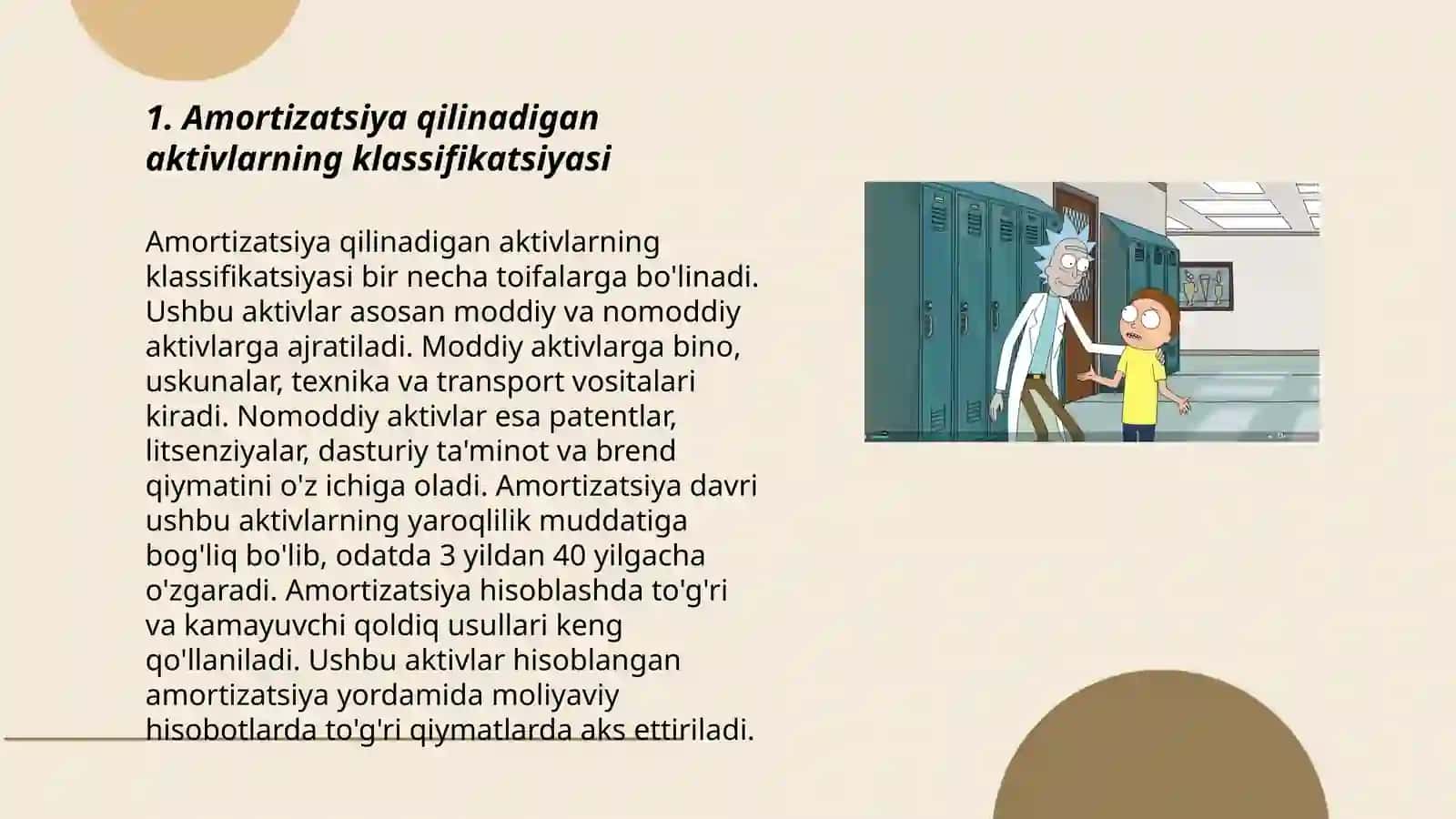 Amortizatsiya qilinadigan aktivlar hisobini yuritish 3