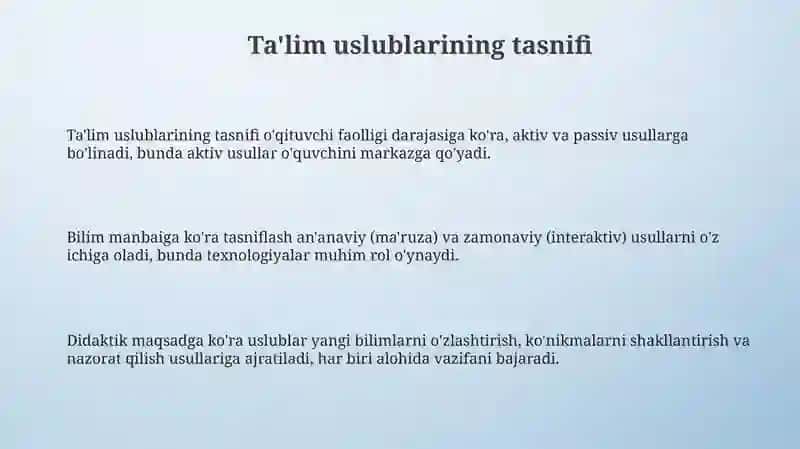 Tarbiyaviy metodlar 3
