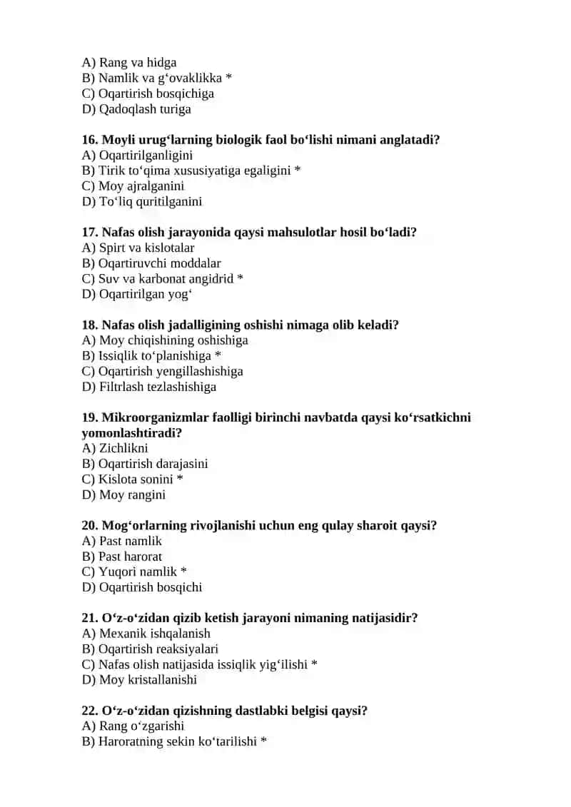 O‘simlik moylari ishlab chiqarish texnologiyasi 3