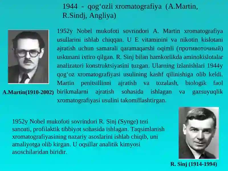 Qog’oz xromatografiyasi ularning turlari. Harakatchan va harakatsiz fazalar 3
