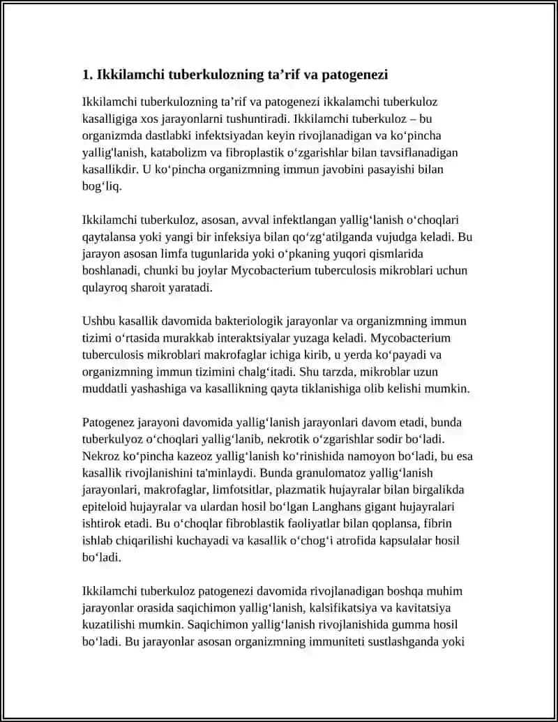 IKKILAMCHI TUBERKULOZ 3