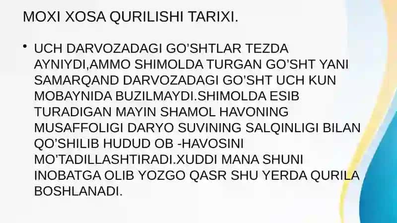 MOXI-XOSA SAROYI 3
