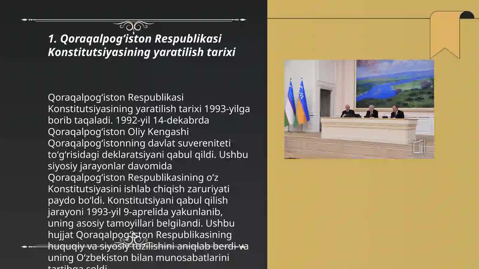 Qoraqalpogʻiston Respublikasi Konstitutsiyasi tahlili va davlat tuzilishi tahlili va qiyosiy tahlili 3