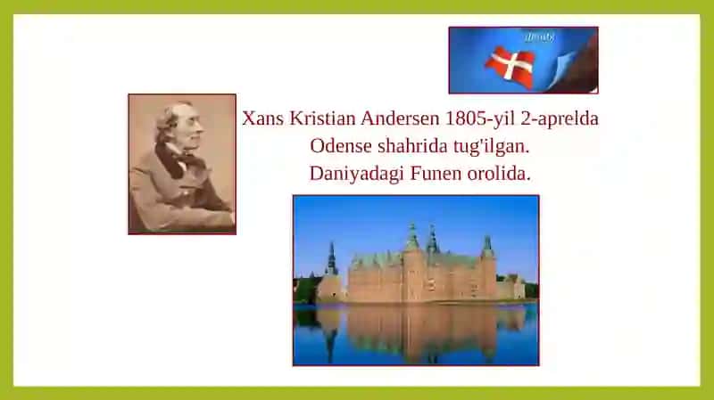 HANS KRISTIAN IJODI OBRIZLAR RANG BARANGLIGI 3