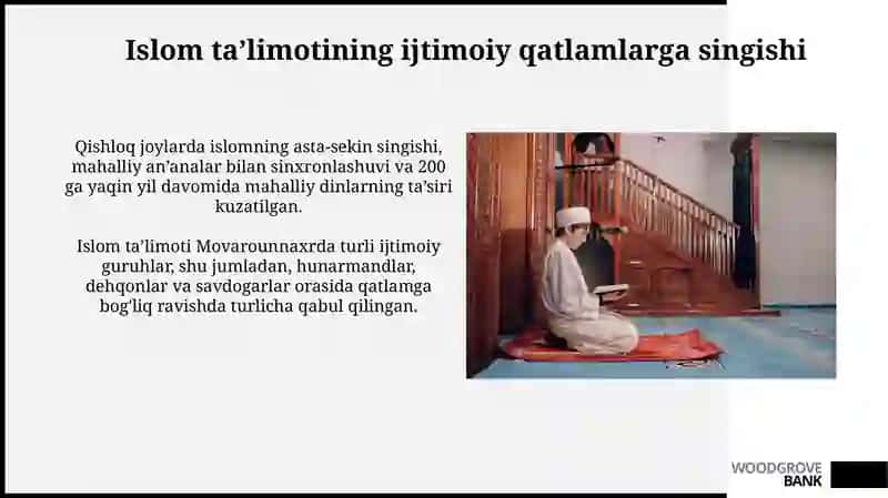 Islom dini tarqalishining ijtimoiy madaniy hayotga ta'siri 3