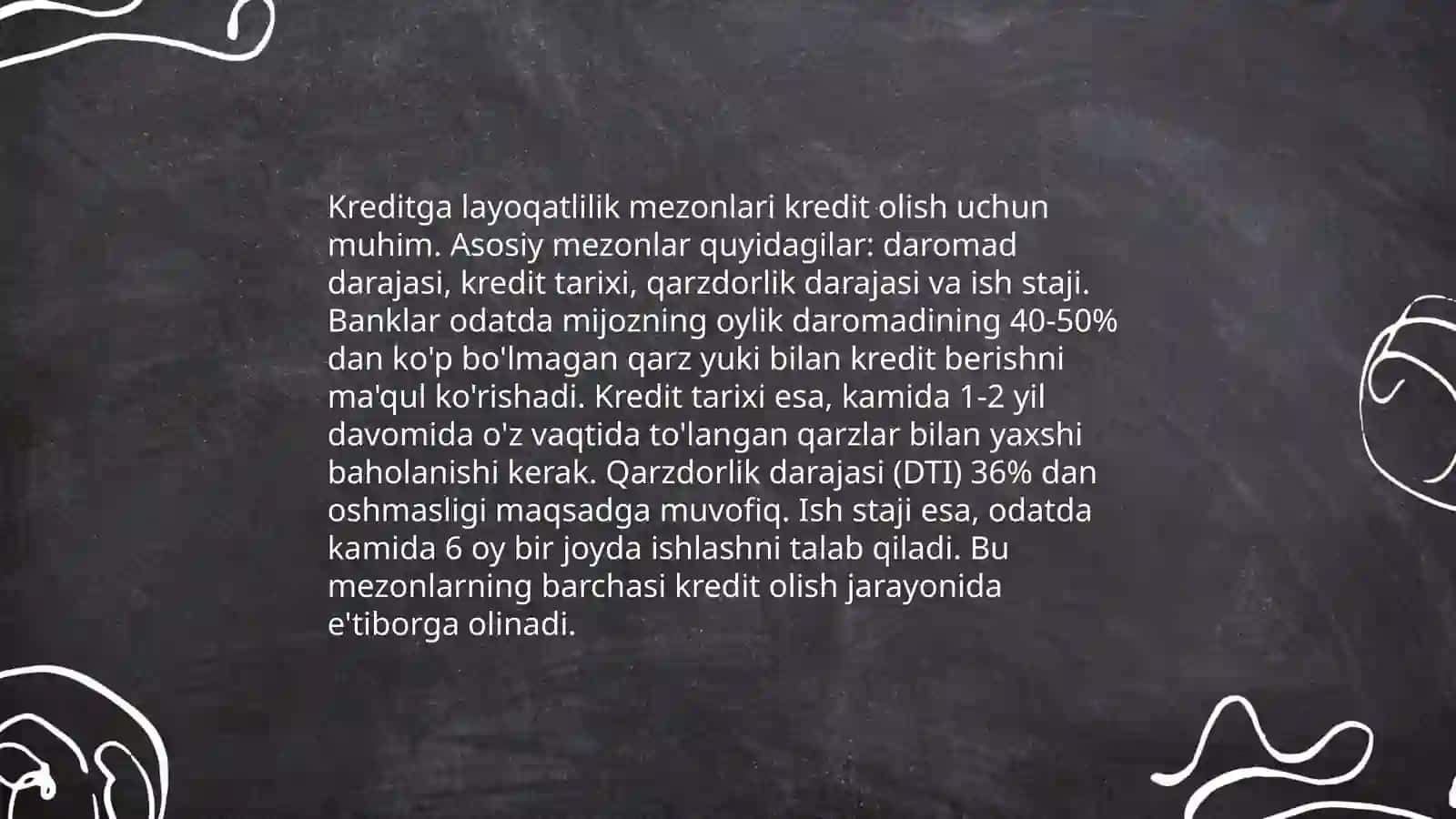 Kreditga layoqatlilik tahlili 3