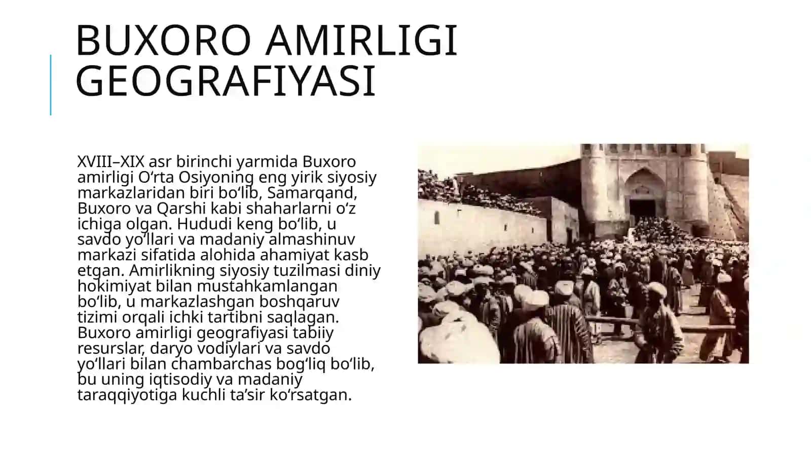 O'rta Osiyo davlatlarining XVIII - XIX asr birinchi yarmidagi tarixiy geografiyasi va kartografik tadqiqotlari 3