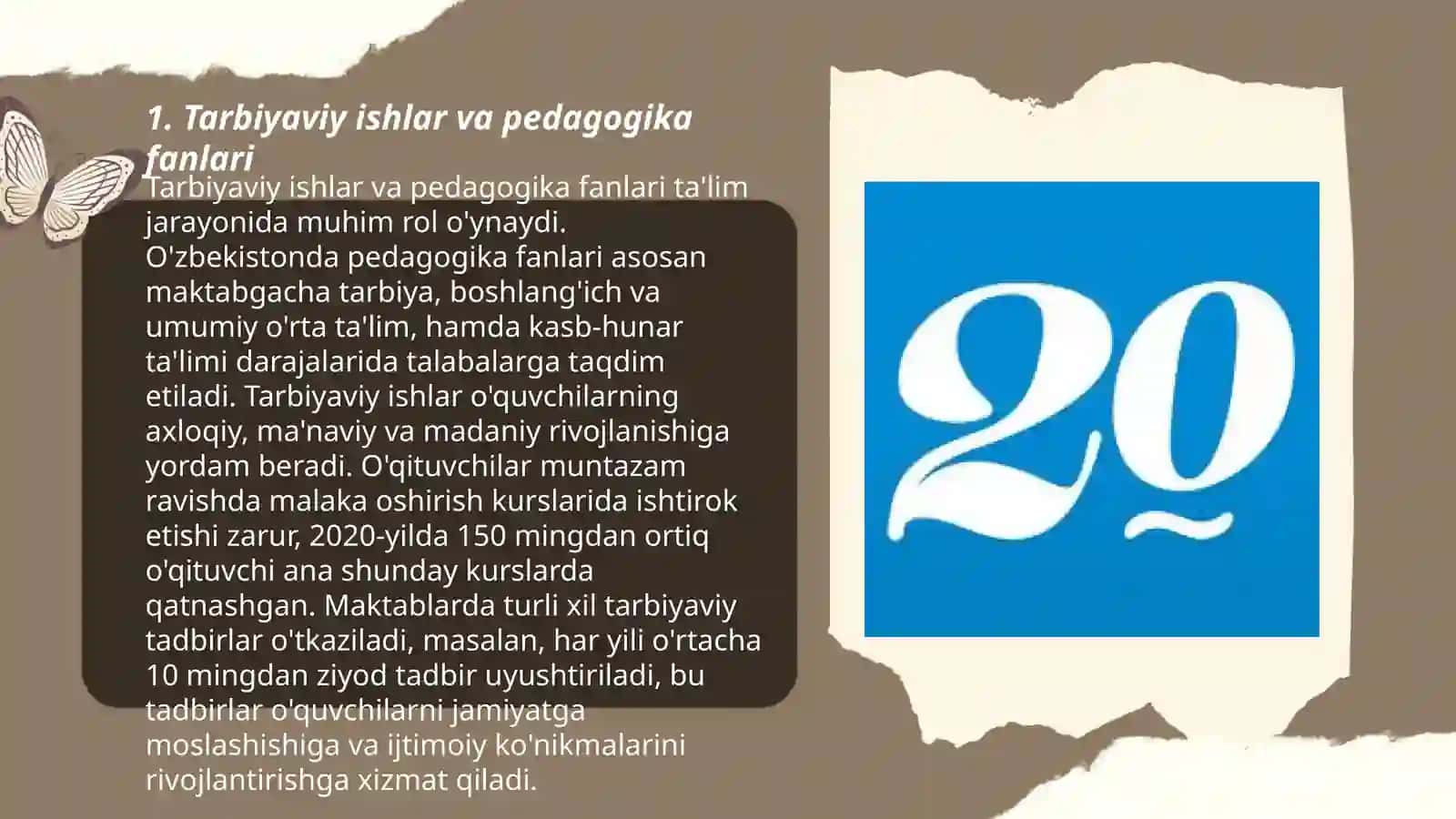 Tarbiyaviy ishlar metodikasining boshqa fanlar bilan oʻzaro aloqasi 3