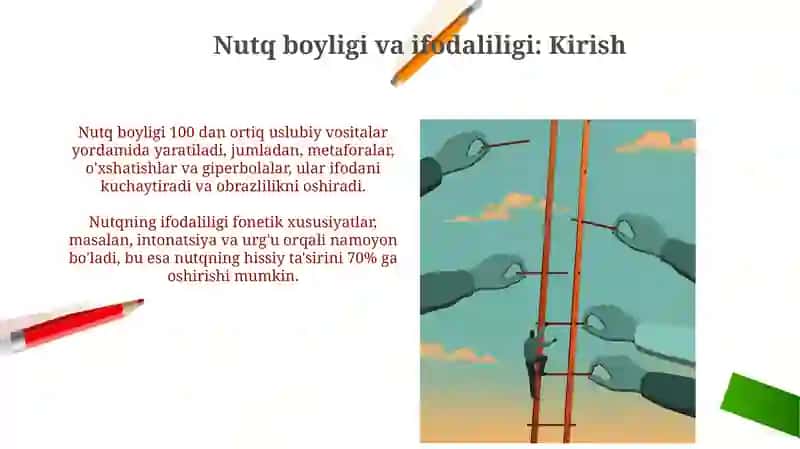Nutqning boyligi va jo'yaligi 3