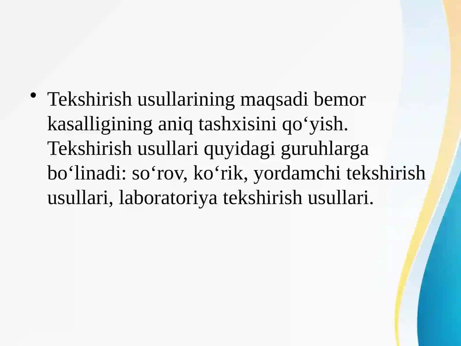 Bolalarda rentgen taxlil, EOD, termodiagnostika, allergik va bakteriologik tekshiruvlar. 3