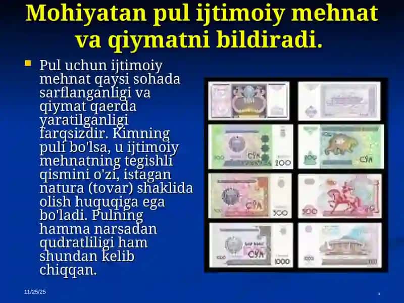 Pul-kredit tizimi davlatning pul kredit siyosati 3