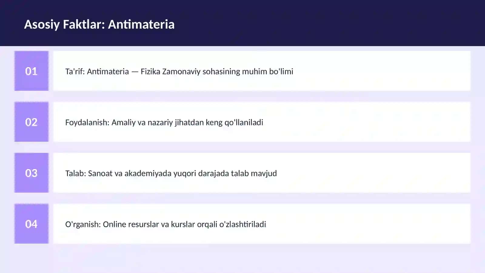 FAN | FIZIKA ZAMONAVIY 3
