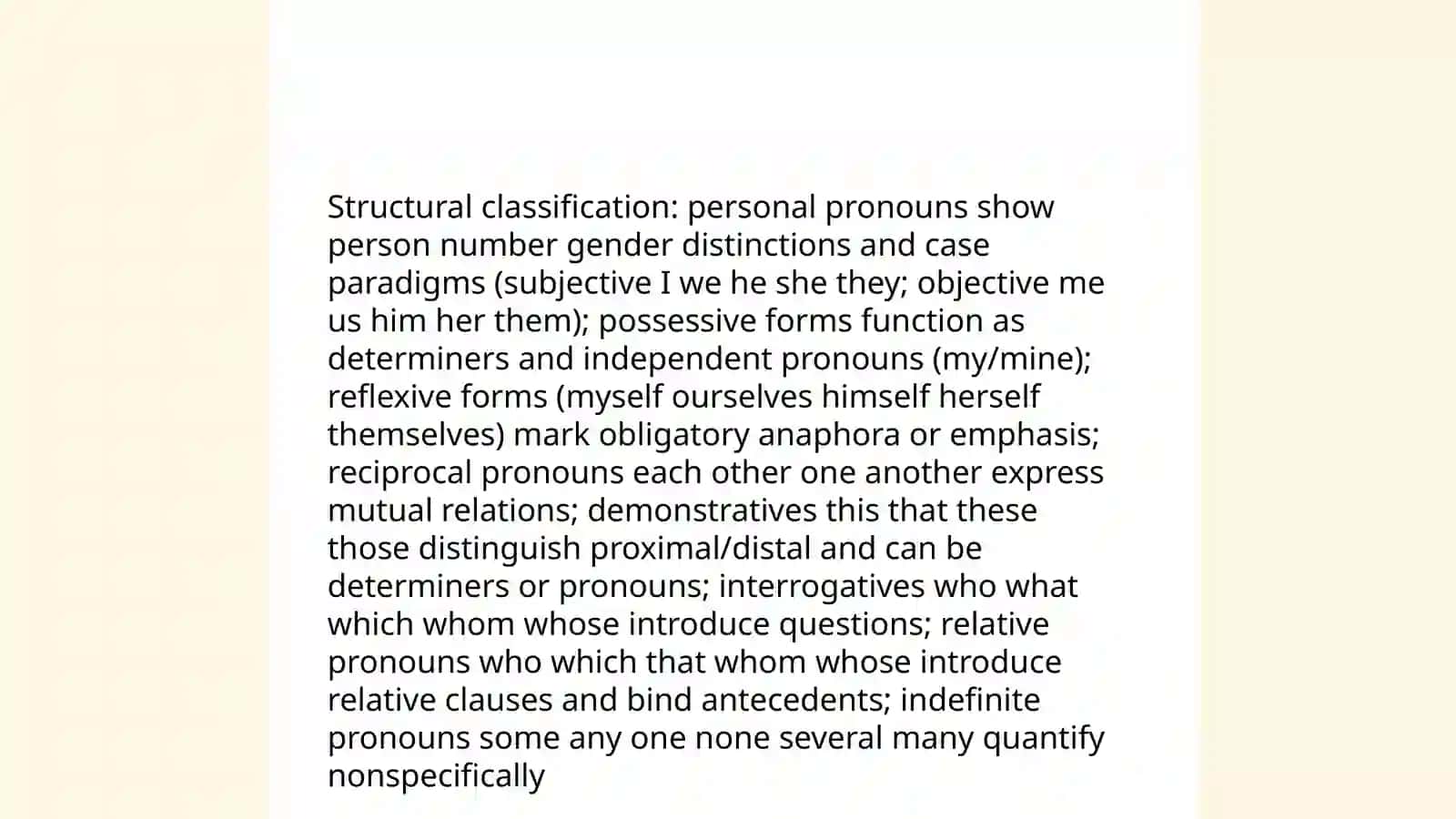 Pronouns’, Numerals’ and Adverbs’ structural, morphological, logical, syntactical peculiarities and grammatical categories 3