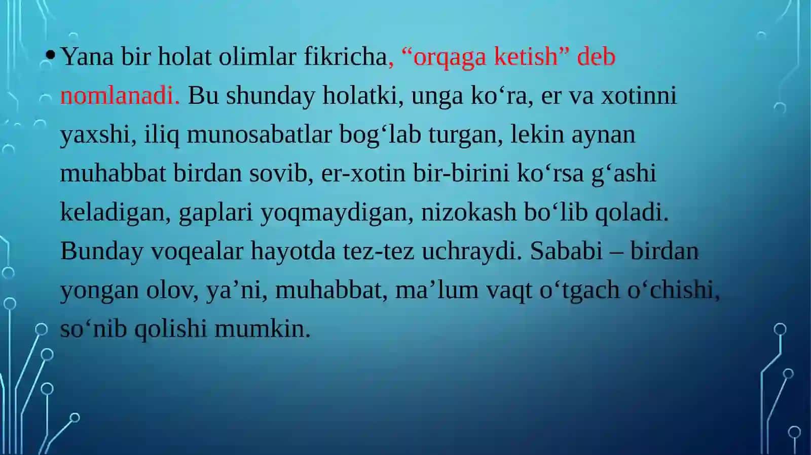 Oilaviymunosabatlarning buzilishi: nikoh ajrimlari 3