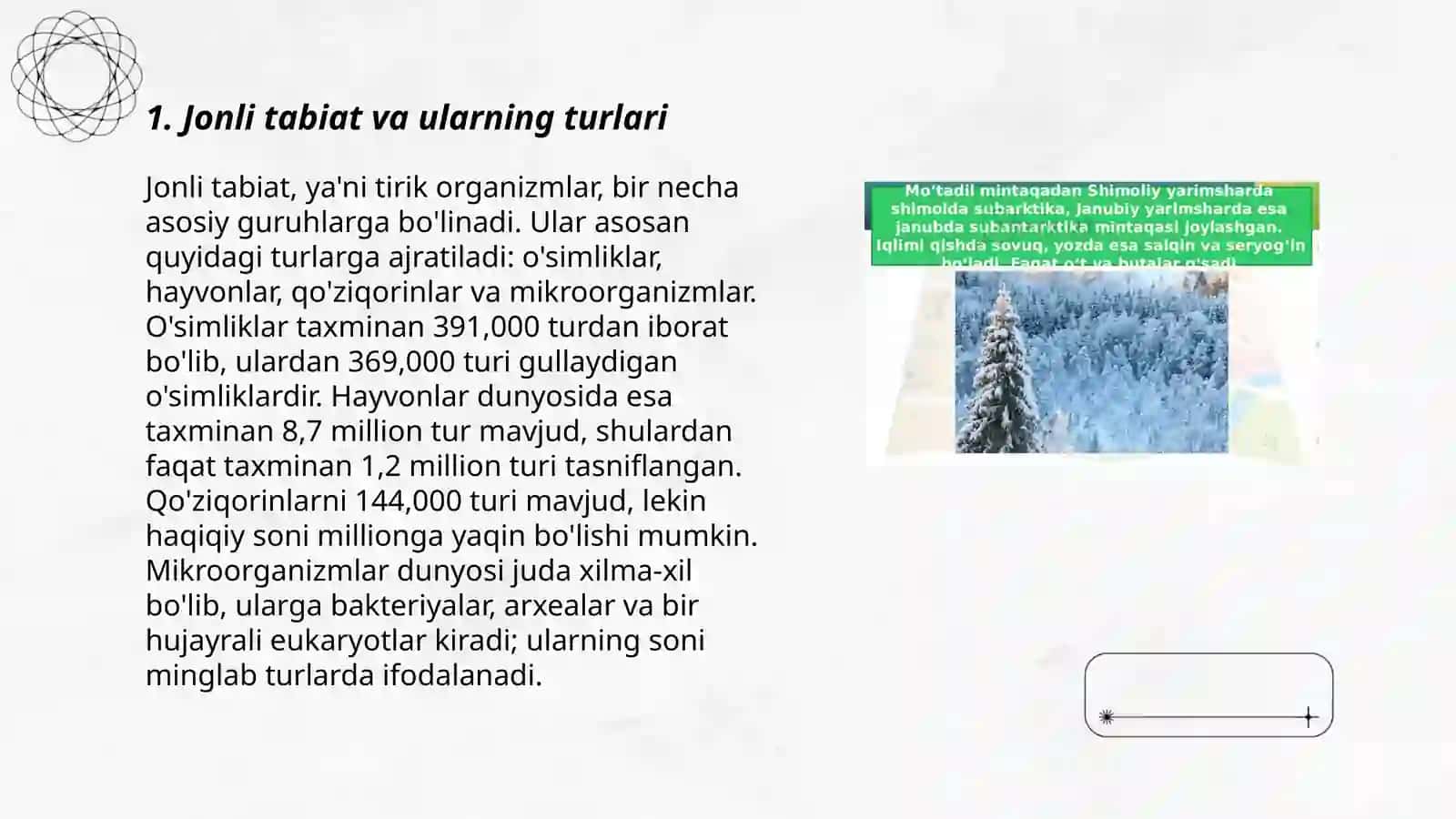 Jonli va jonsiz tabiat 3
