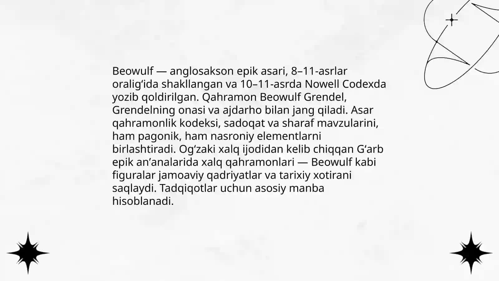 Oʻrta asrlar Gʻarb adabiyoti 3