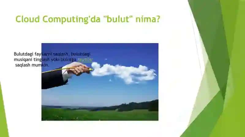 Bulutli texnologiyalar slayd 3