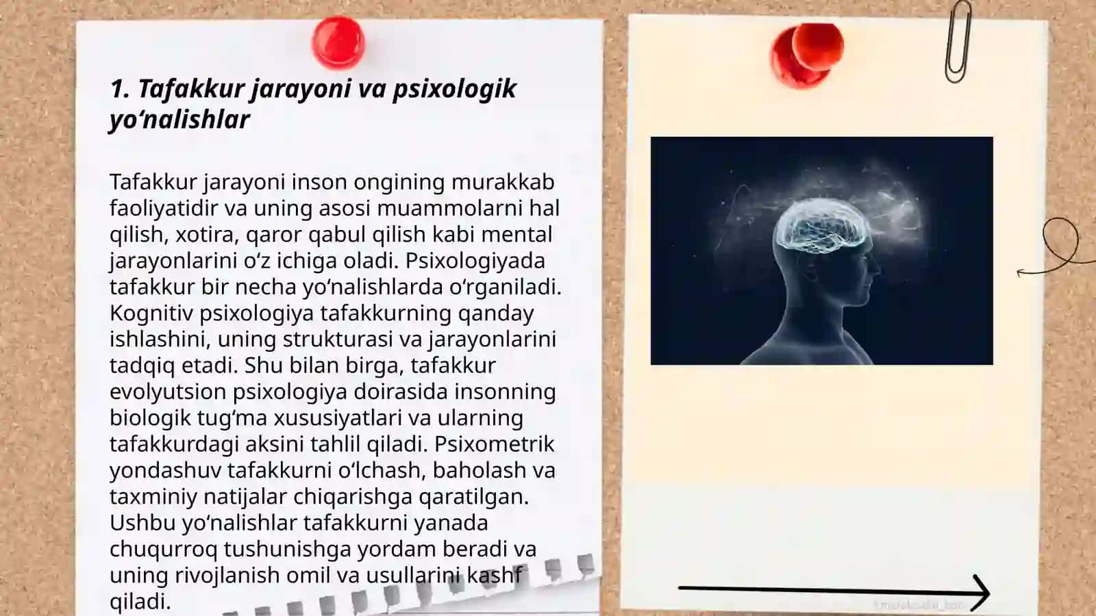 Tafakkur borasidagi psixologik nazariyalar 3