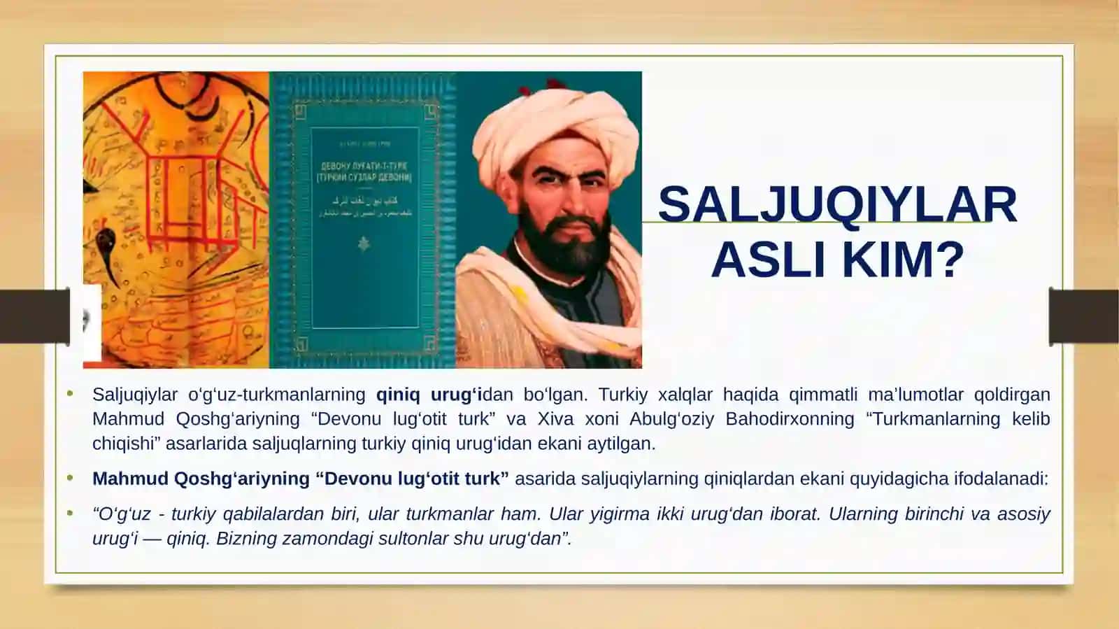SALJUQIYLAR DAVLATI (1037–1194) 3