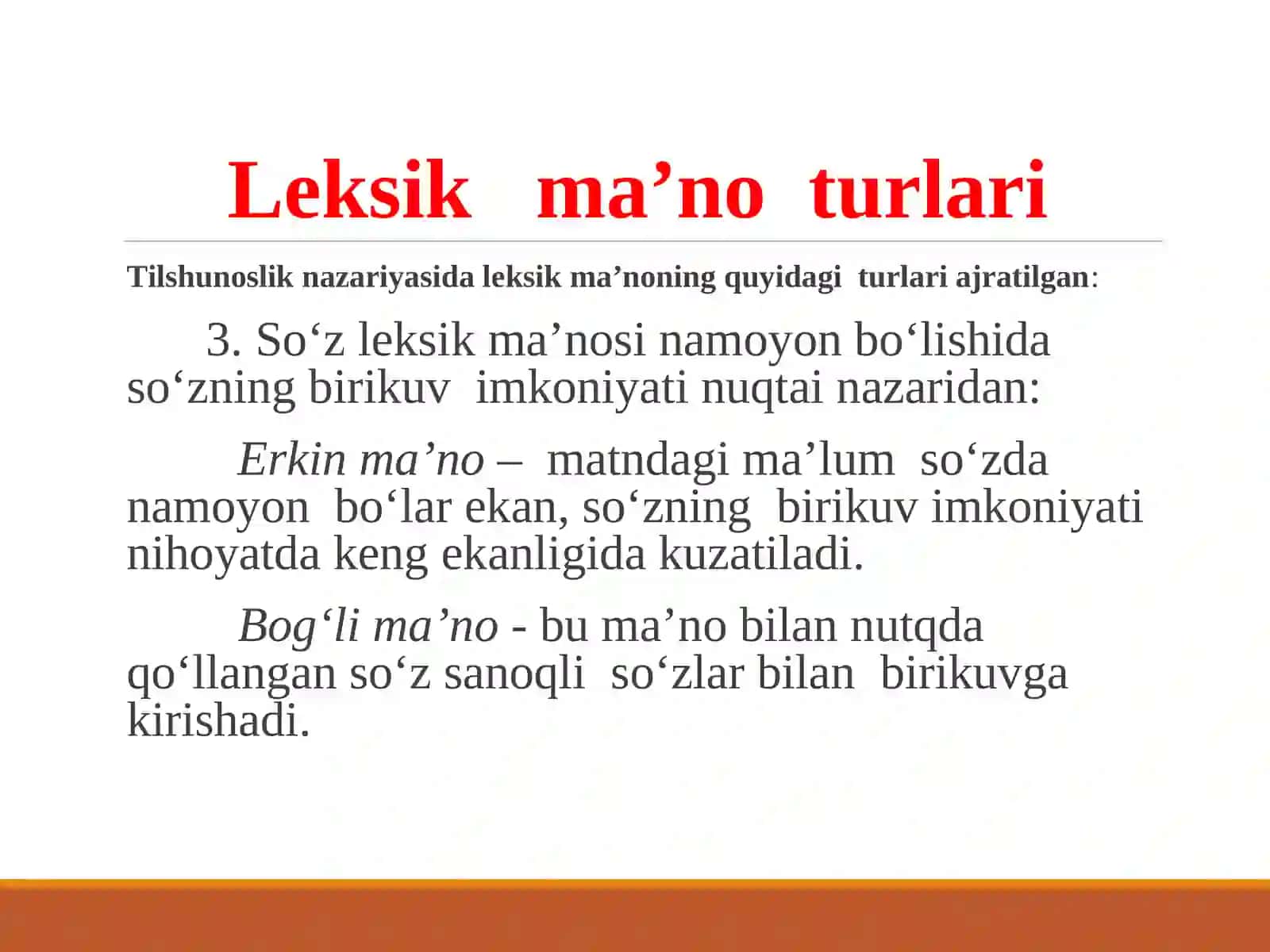 Lеksеmаning sеmаnik tаrkibi 3